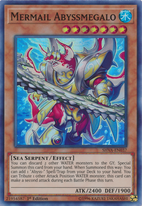 Mermail Abyssmegalo [SHVA-EN037] Super Rare 