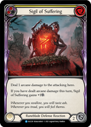 Sigil of Suffering (Yellow) [ELE228] (Tales of Aria) 1st Edition Rainbow Foil 