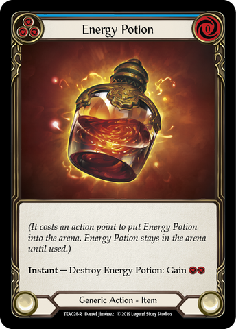 Energy Potion [TEA028-R] (Dorinthea Hero Deck) 1st Edition Normal 