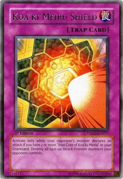 Koa'ki Meiru Shield [TSHD-EN077] Rare 