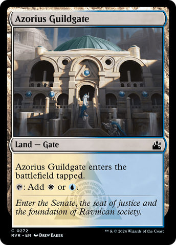 Azorius Guildgate [Ravnica Remastered] 