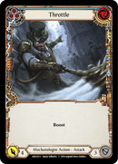Throttle (Blue) [ARC025-C] (Arcane Rising) 1st Edition Rainbow Foil 