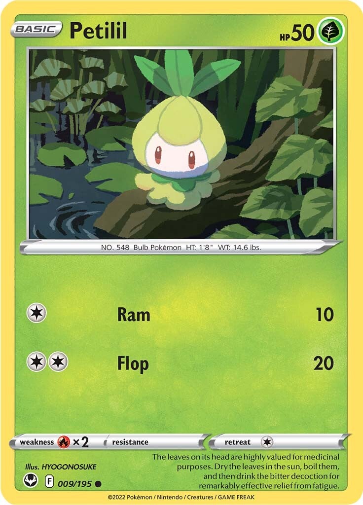 Petilil (009/195) [Sword &amp; Shield: Silver Tempest] 