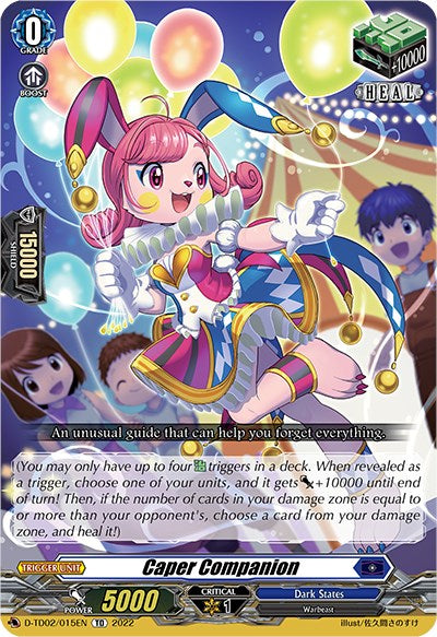 Caper Companion (D-TD02/015EN) [D-TD02: Michiru Hazama -Demonic Jewel Dragon of the Four Flames-] 