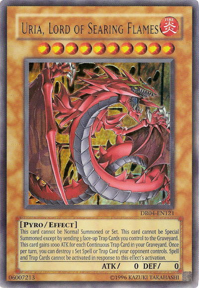 Uria, Lord of Searing Flames [DR04-EN121] Ultra Rare 