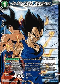 Son Goku &amp; Vegeta, Saiyan Synergy (Winner Stamped) (P-276) [Tournament Promotion Cards] 