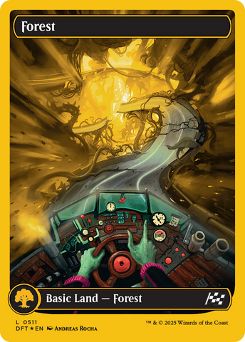 Forest (0511) (First-Place Foil) [Aetherdrift] 