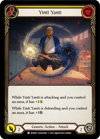 Yinti Yanti (Yellow) [MON291-RF] (Monarch) 1st Edition Rainbow Foil 