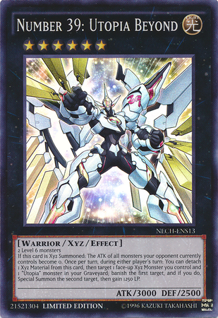 Number 39: Utopia Beyond (SE) [NECH-ENS13] Super Rare 