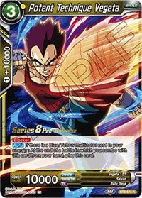 Potent Technique Vegeta (BT8-073_PR) [Malicious Machinations Prerelease Promos] 