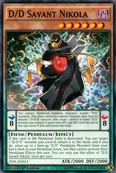 D/D Scholar Nikola [TDIL-EN011] Common 