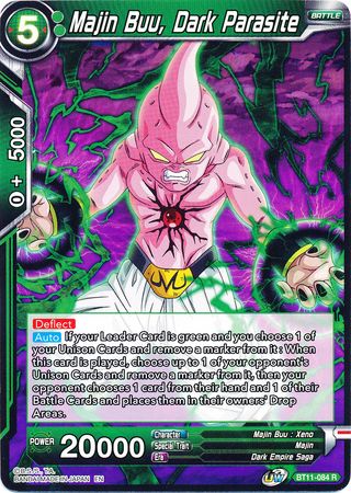 Majin Buu, Dark Parasite (BT11-084) [Vermilion Bloodline] 