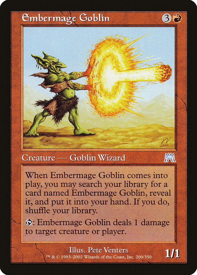 Embermage Goblin [Onslaught] 