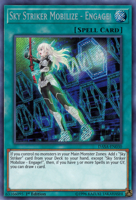 Sky Striker Mobilize – Engage! [DASA-EN030] Secret Rare 