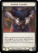 Ironhide Gauntlet [MON243-CF] (Monarch) 1st Edition Cold Foil 