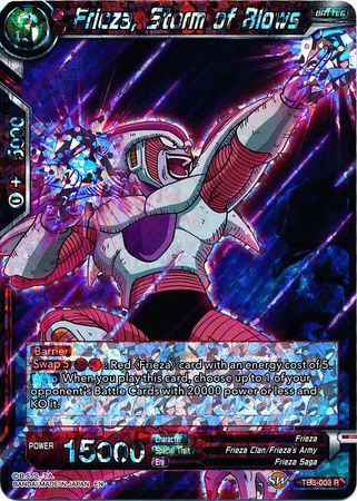Frieza, Storm of Blows (TB3-003) [Clash of Fates] 