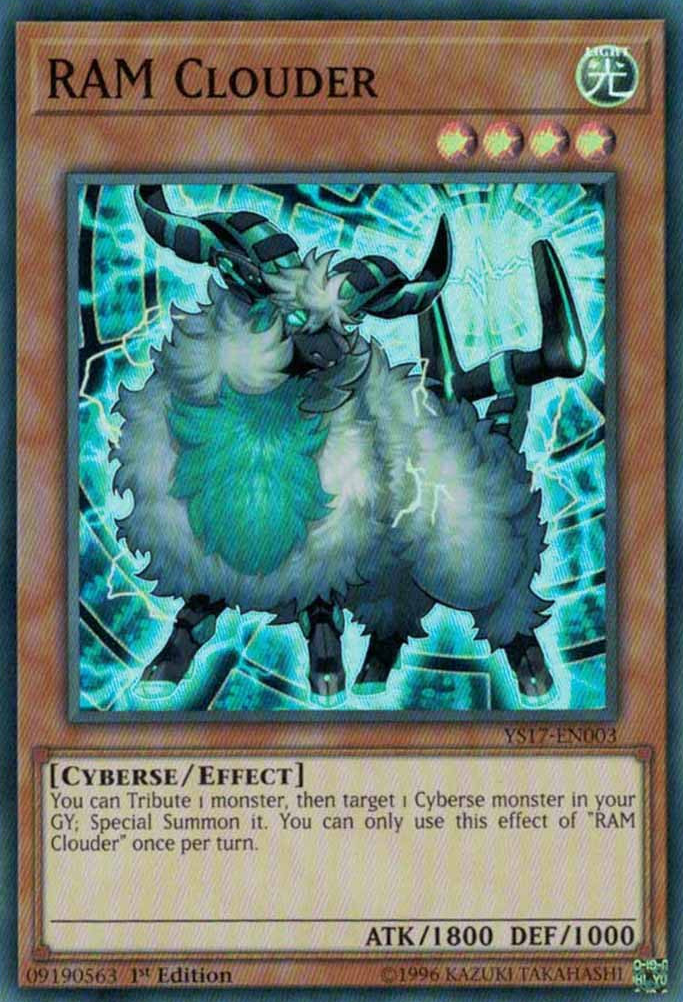 RAM Clouder [YS17-EN003] Super Rare 