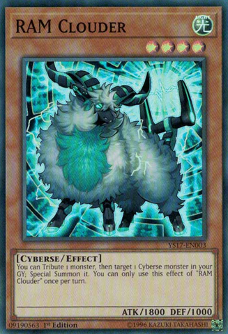 RAM Clouder [YS17-EN003] Super Rare 