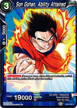 Son Gohan, Ability Attained (BT6-032) [Destroyer Kings] 