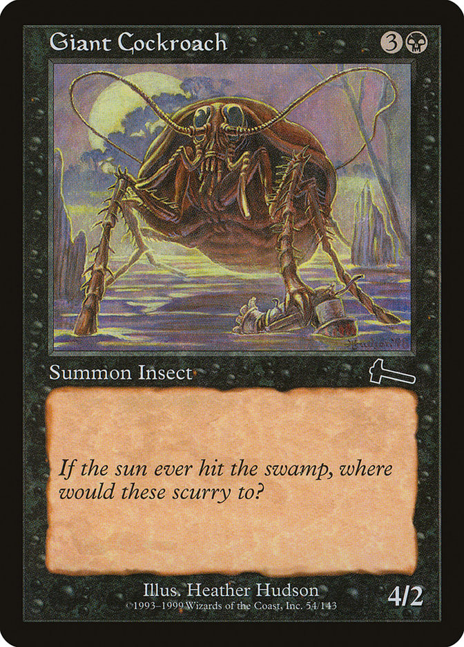 Giant Cockroach [Urza's Legacy] 