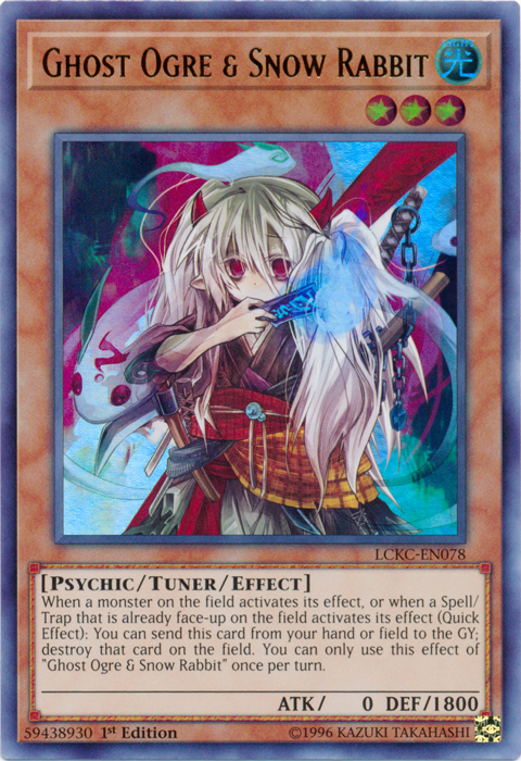 Ghost Ogre &amp; Snow Rabbit [LCKC-EN078] Ultra Rare 