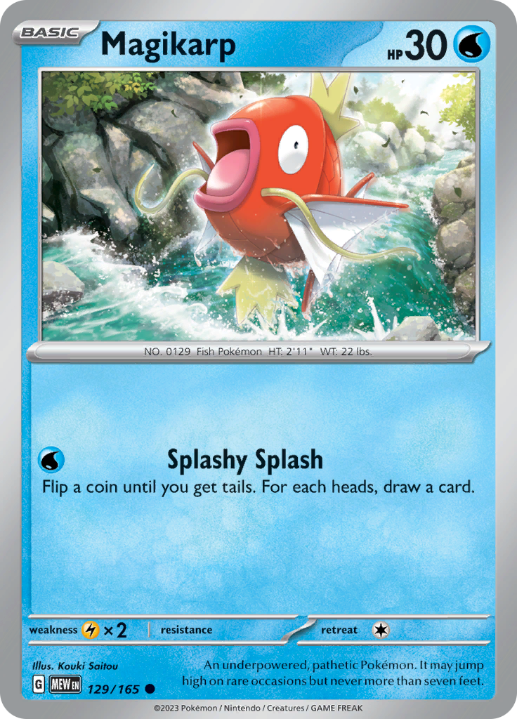 Magikarp (129/165) [Scarlet &amp; Violet: 151] 
