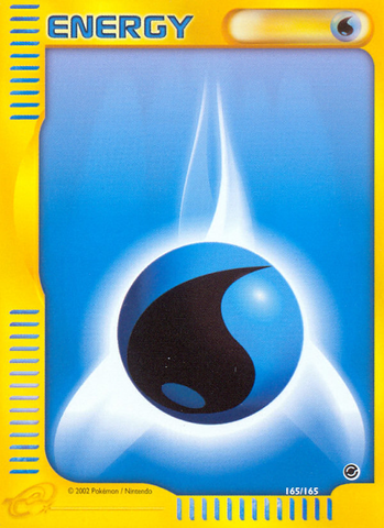 Water Energy (165/165) [Expedition: Base Set] 