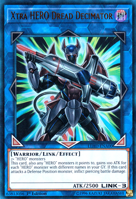 Xtra Hero Dread Decimator [LEHD-ENA00] Ultra Rare 