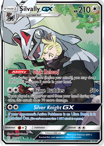 Silvally GX (227/236) [Sun &amp; Moon: Cosmic Eclipse] 