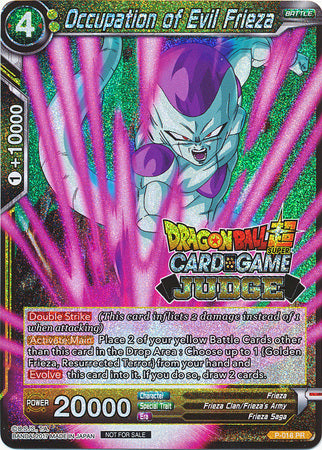Occupation of Evil Frieza (P-018) [Judge Promotion Cards] 
