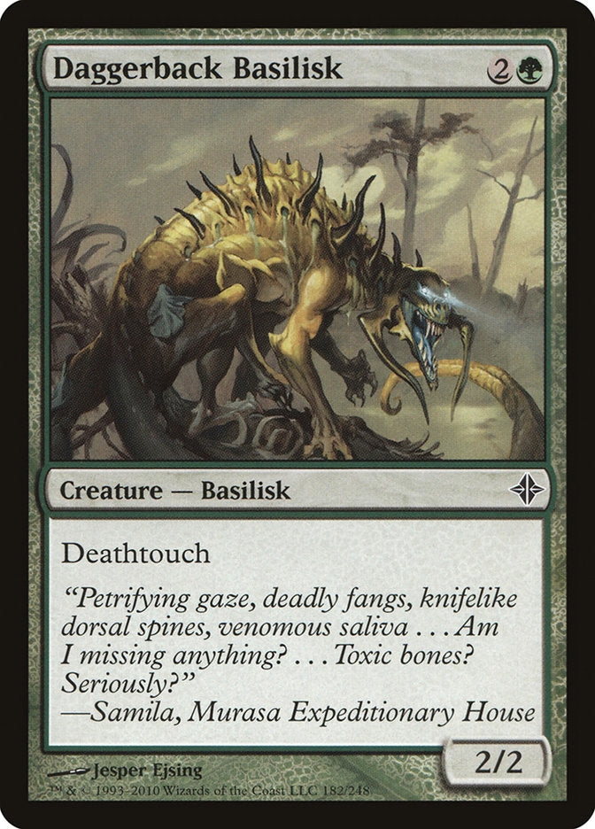 Daggerback Basilisk [Rise of the Eldrazi] 