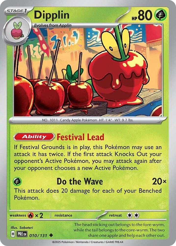 Dipplin (010/131) [Scarlet &amp; Violet: Prismatic Evolutions] 