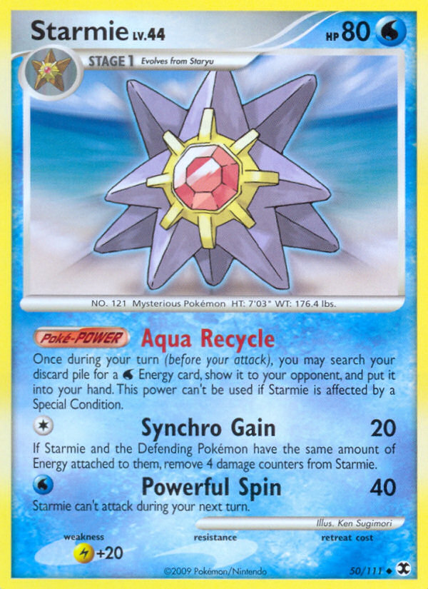 Starmie (50/111) [Platinum: Rising Rivals] 