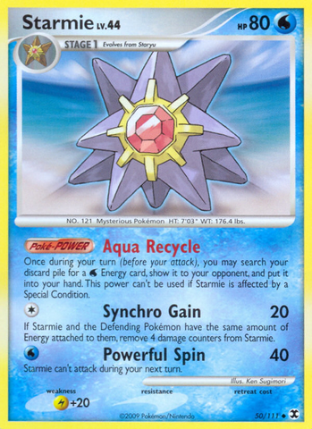 Starmie (50/111) [Platinum: Rising Rivals] 
