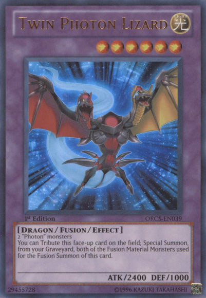 Twin Photon Lizard [ORCS-EN039] Ultra Rare 