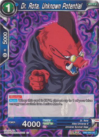 Dr. Rota, Unknown Potential (DB2-042) [Divine Multiverse] 