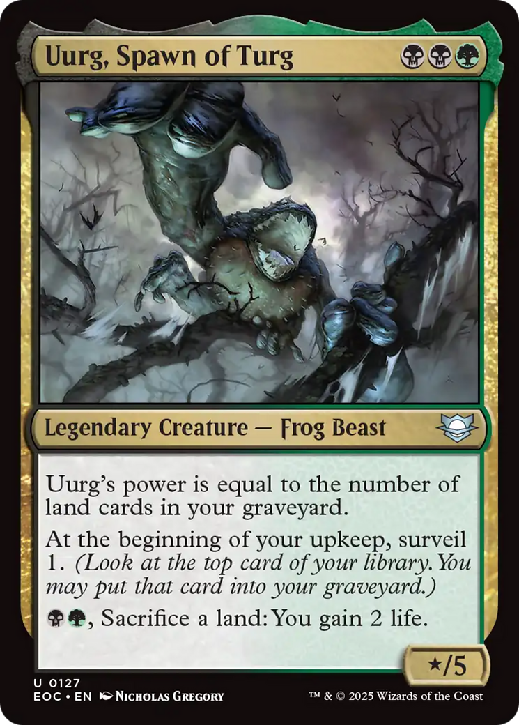 Uurg, Spawn of Turg [Edge of Eternities Commander] 