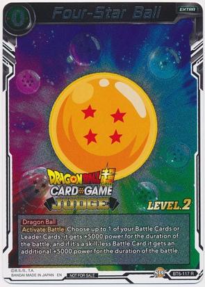 Four-Star Ball (Level 2) (BT6-117) [Judge Promotion Cards] 