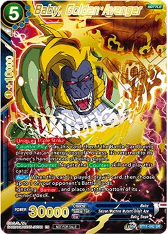Baby, Golden Avenger (Alternate Art Set 2021 Vol.1) (BT11-042) [Tournament Promotion Cards] 