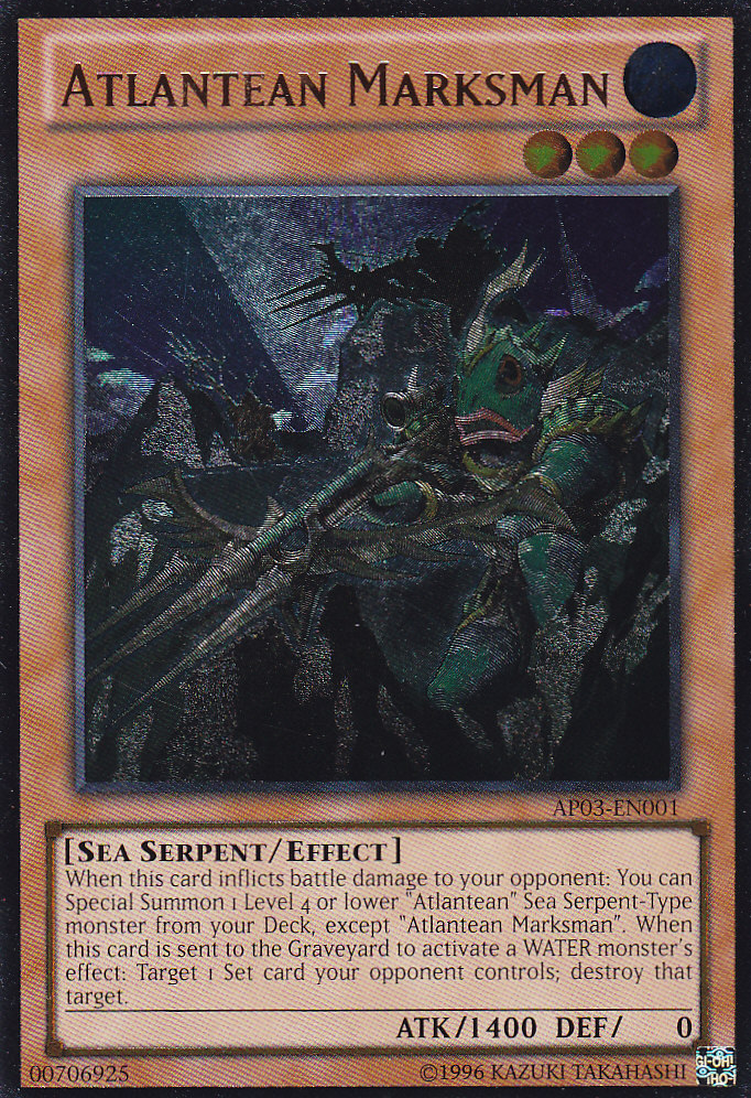 Atlantean Marksman [AP03-EN001] Ultimate Rare 
