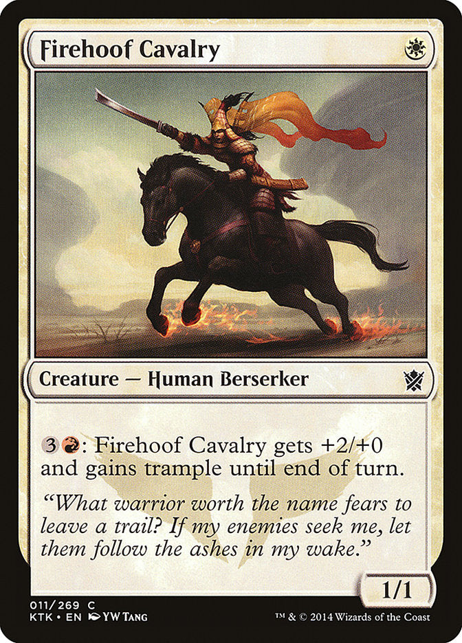 Firehoof Cavalry [Khans of Tarkir] 