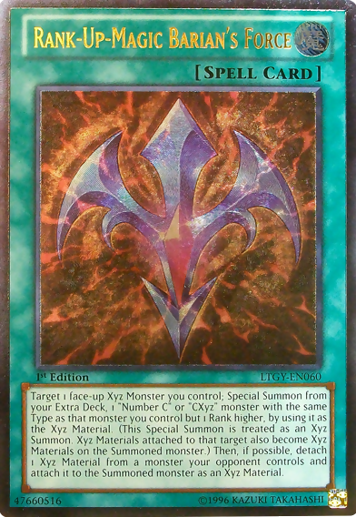 Rank-Up-Magic Barian's Force [LTGY-EN060] Ultimate Rare 