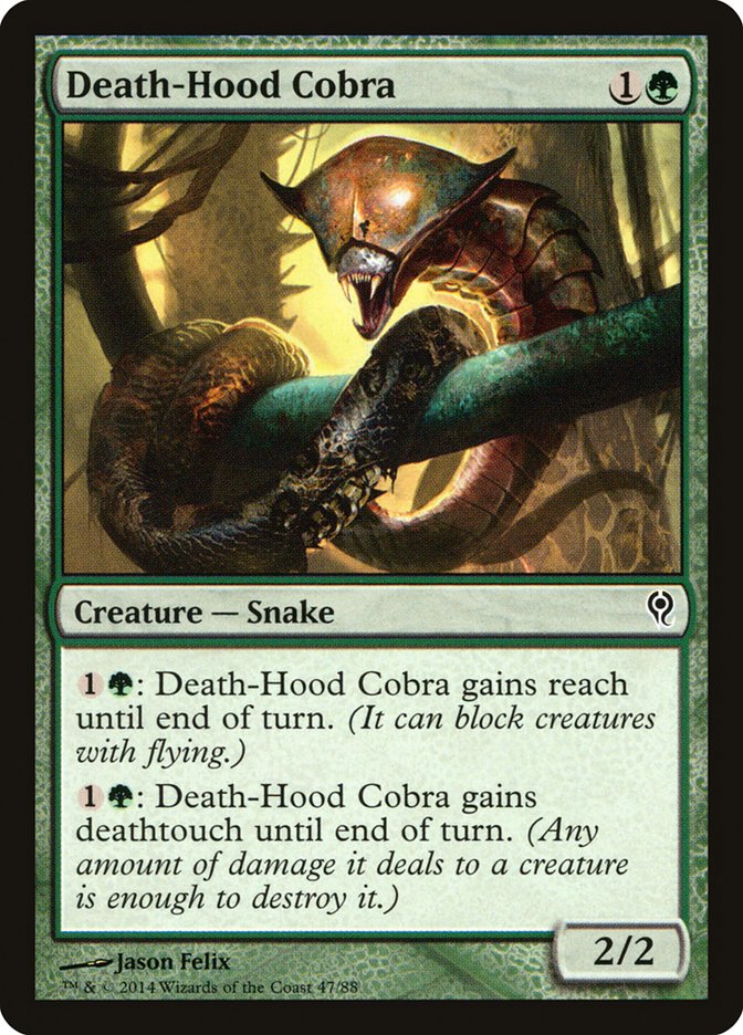 Death-Hood Cobra [Duel Decks: Jace vs. Vraska] 