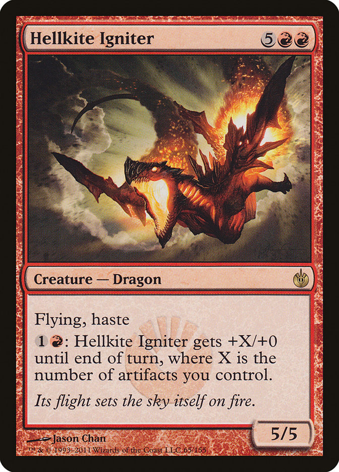 Hellkite Igniter [Mirrodin Besieged] 