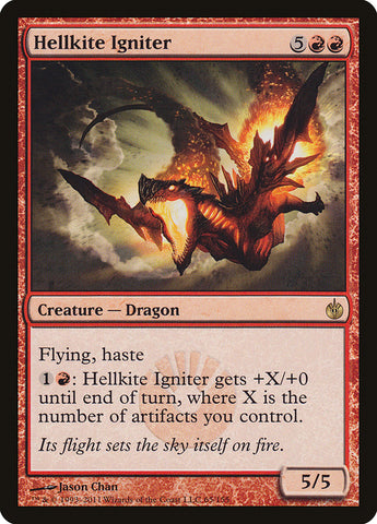 Hellkite Igniter [Mirrodin Besieged] 
