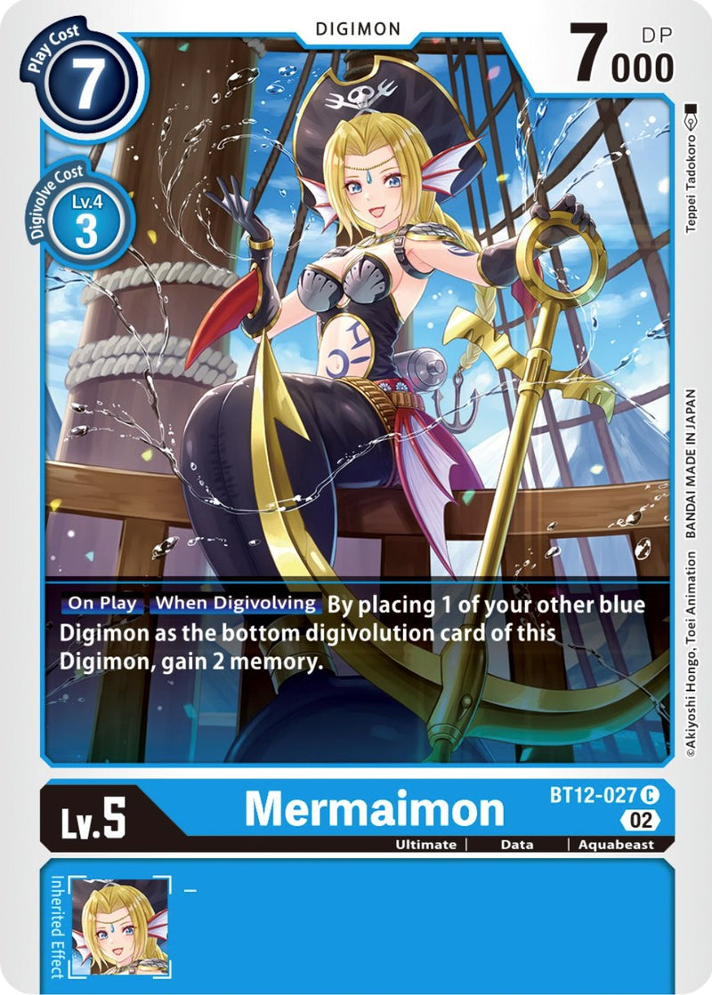 Mermaimon [BT12-027] [Across Time] 