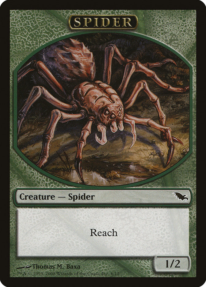 Spider Token [Shadowmoor Tokens] 