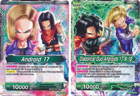 Android 17 // Diabolical Duo Androids 17 &amp; 18 (BT2-070) [Union Force] 