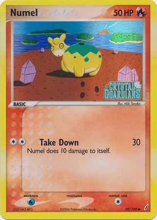 Numel (59/100) (Stamped) [EX: Crystal Guardians] 