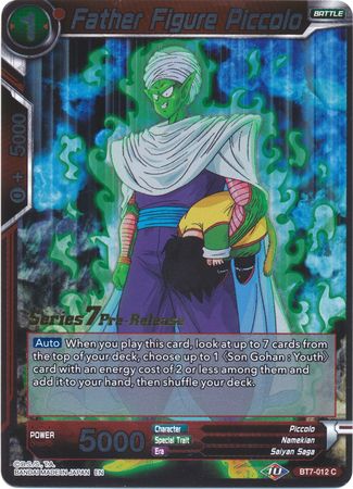 Father Figure Piccolo (BT7-012_PR) [Assault of the Saiyans Prerelease Promos] 